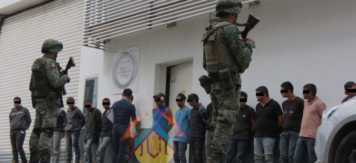 Ante FGR los 37 detenidos de Ciudad...