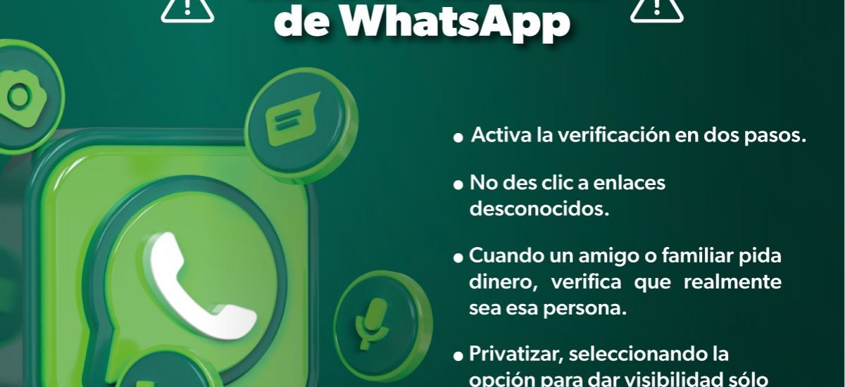 SSP emite alerta por extorsiones vía WhatsApp