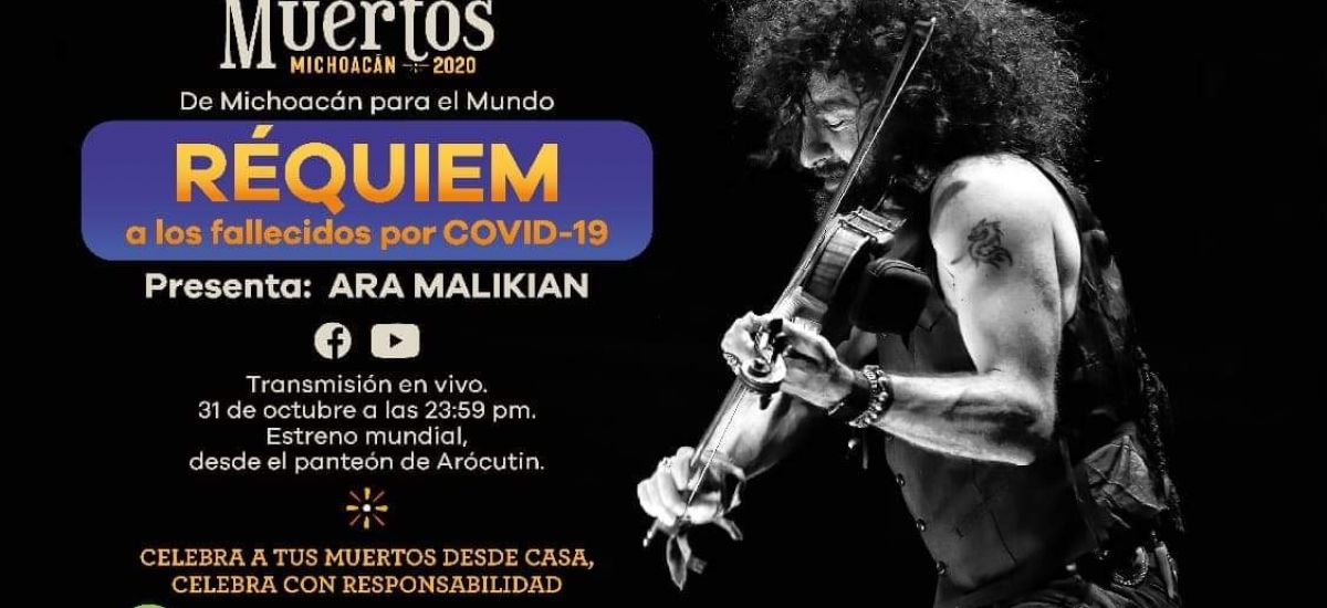 Esta noche, Réquiem del violinista Ara Malikian...