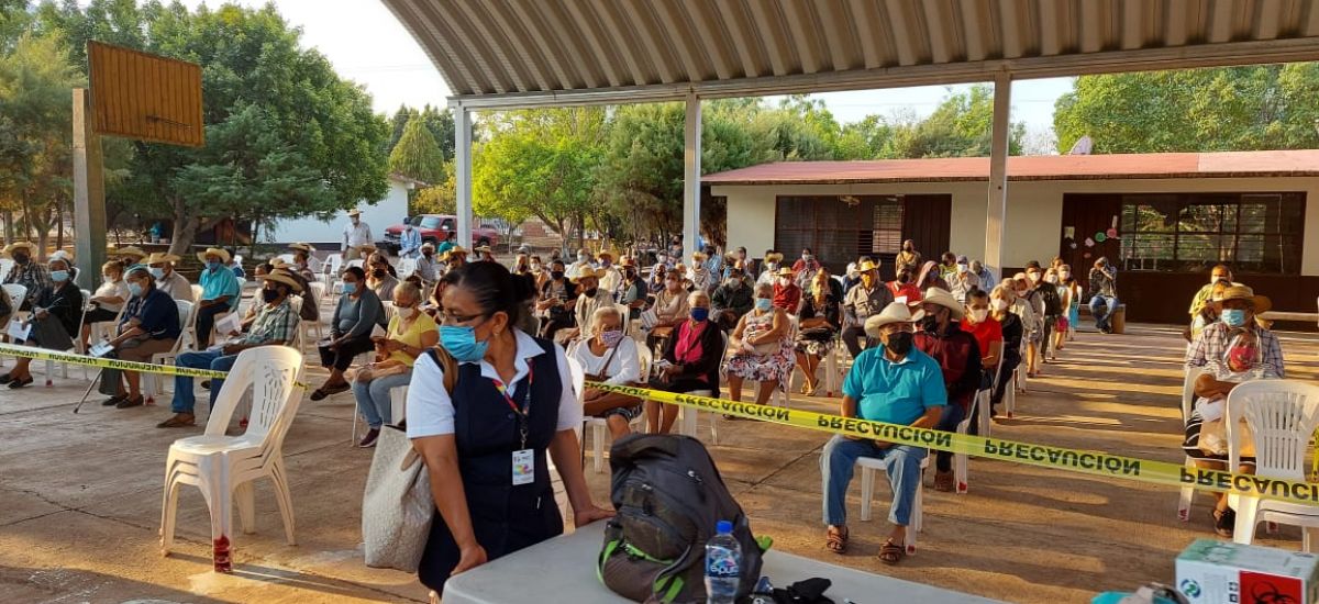 Concluye vacunación contra COVID-19 en Tuzantla