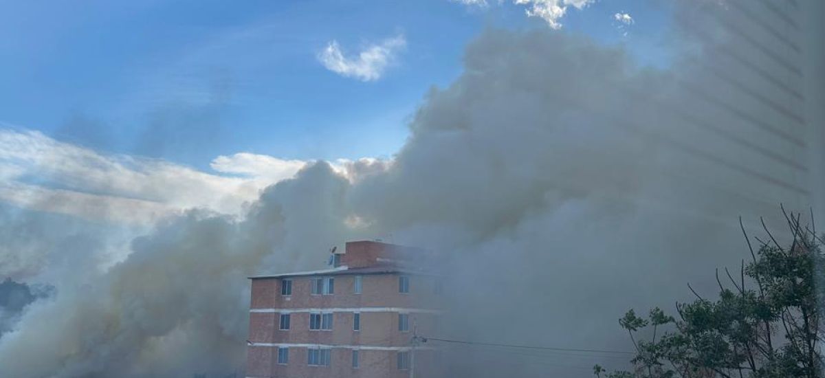 Luciernaga noticias | Incendio de pastizal...