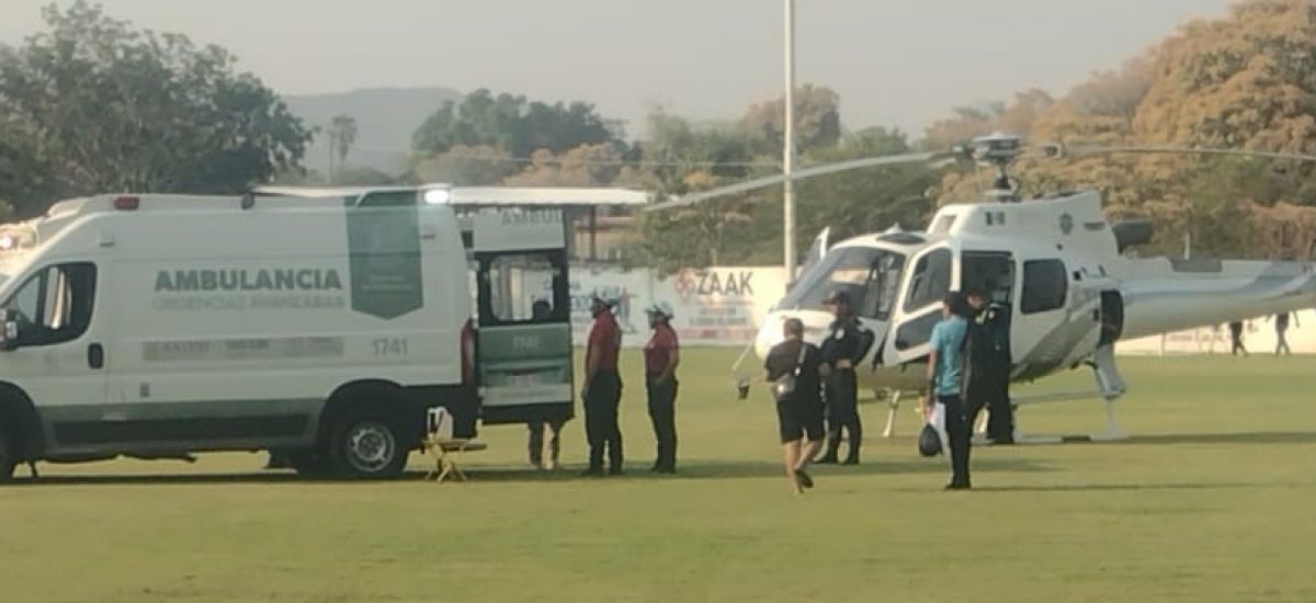 Luciernaga noticias | Trasladan en helicóp...