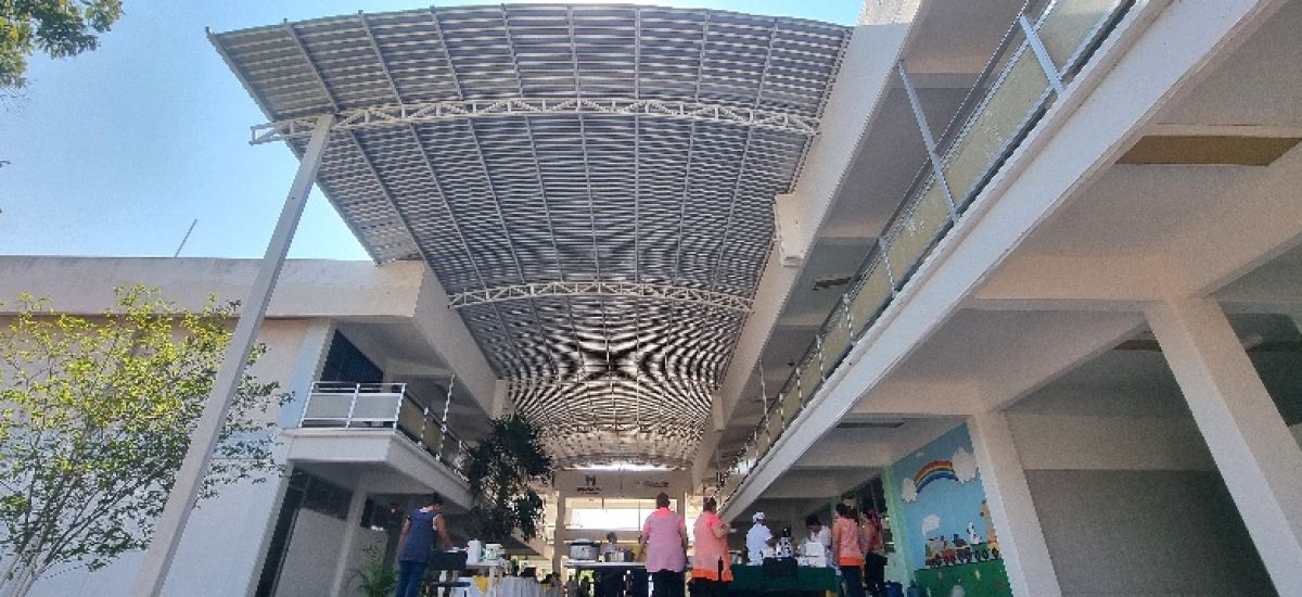 Luciernaga noticias | Inauguran techumbre...