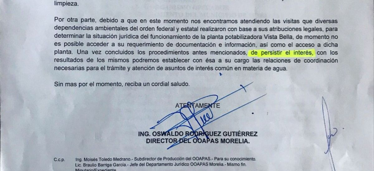 Luciernaga noticias | El OOAPAS Negó acces...