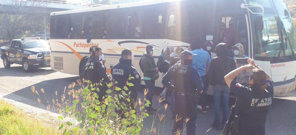 Durante operativo, recupera SSP cuatro autobuses en...