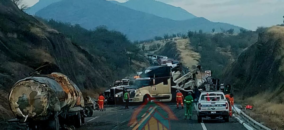 Luciernaga noticias | Camión pipa se 4ccid...