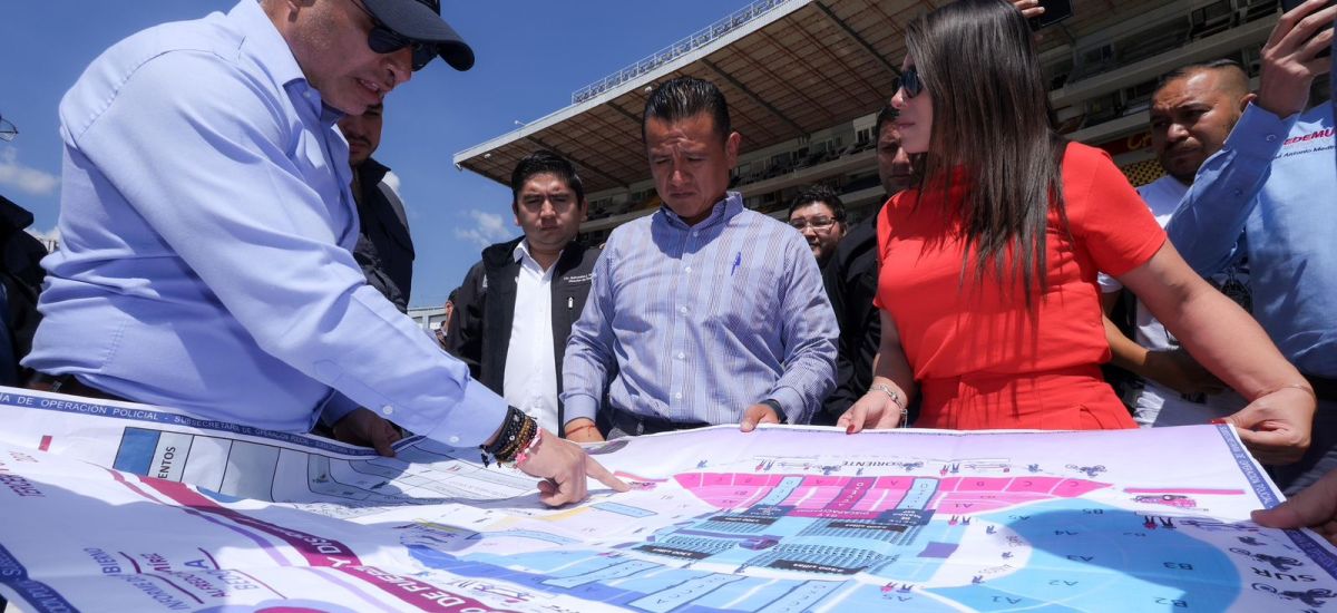 Todo listo en el Morelos para el...