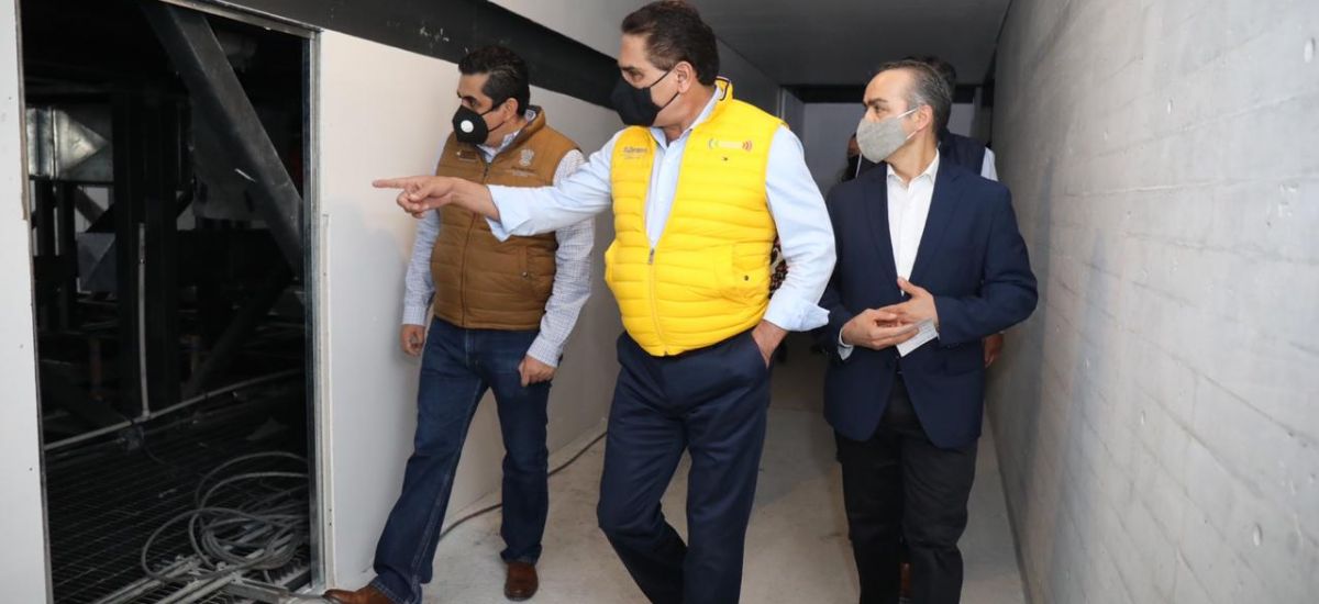 Supervisa Gobernador avances en construcción del Teatro...