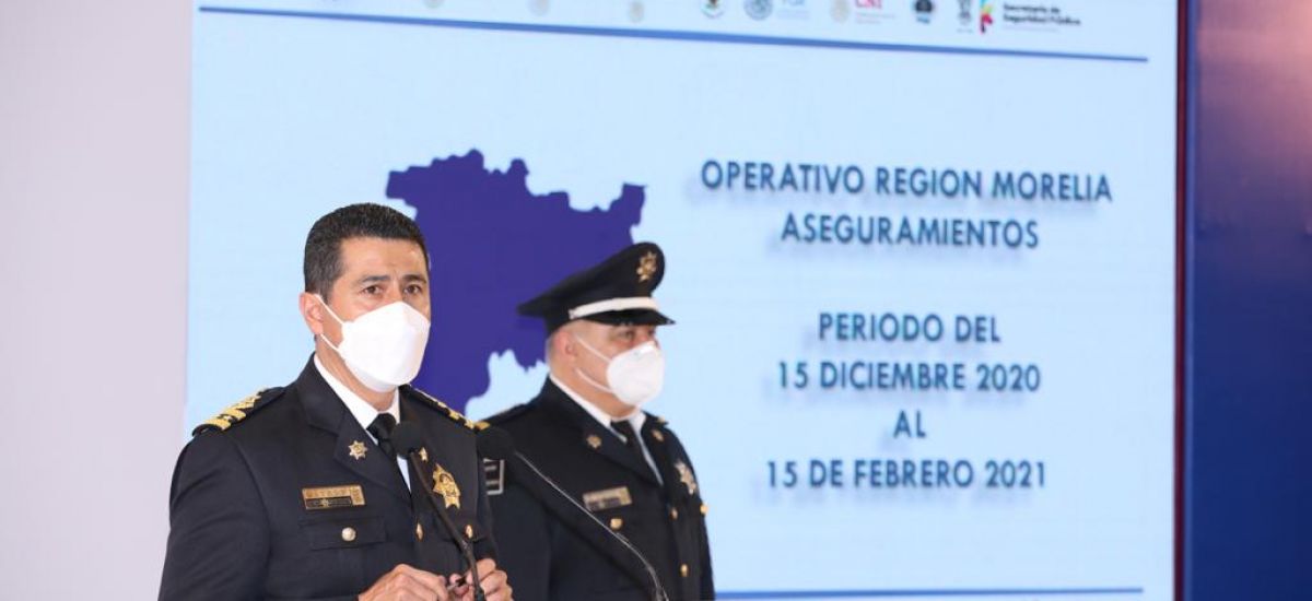 Da resultados Operativo Conjunto Morelia: SSP