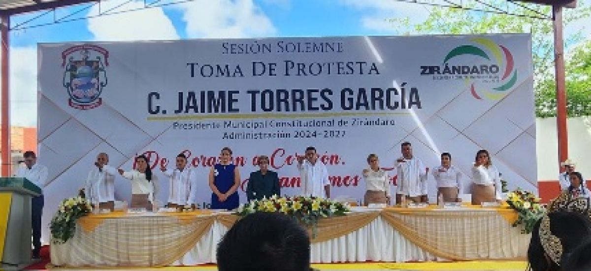 Jaime Torres García asume la presidencia municipal...