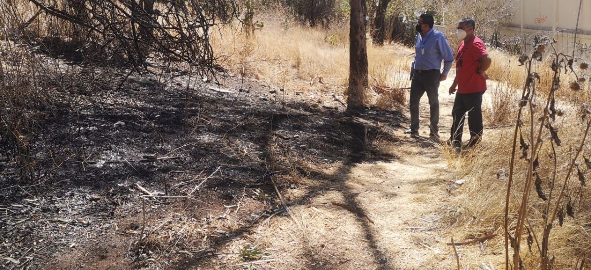 Evita personal técnico de Semaccdet incendio en...