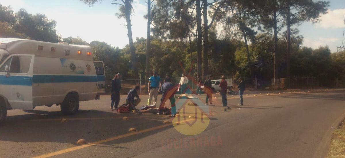 Motociclista fallece en la Tacámbaro-San Juan de...