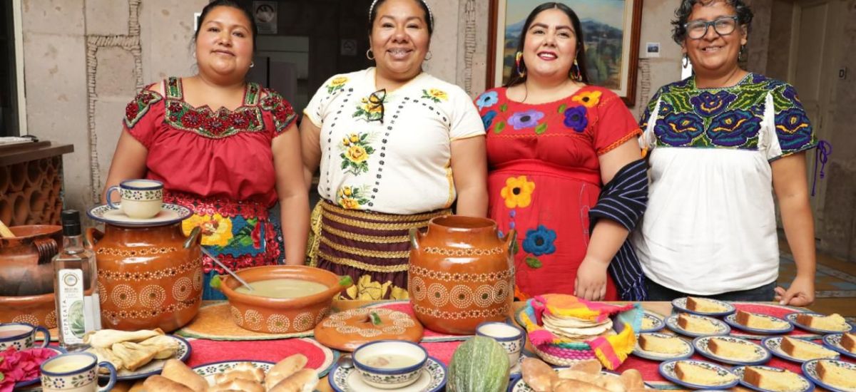 Atole de cempasúchil, tradición de muertos que...