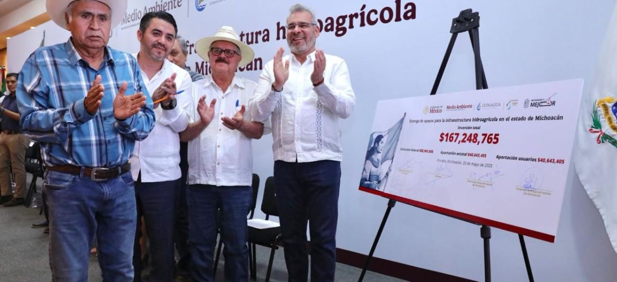Luciernaga noticias | Bedolla y Conagua en...
