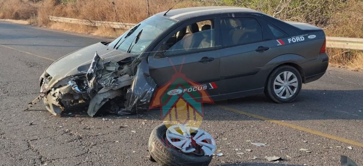 Luciernaga noticias | Ch*que frontal en la...