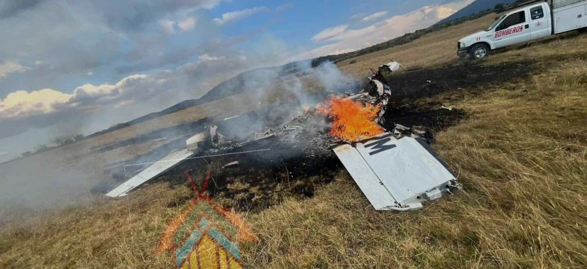 Luciernaga noticias | Avioneta cae en Puré...