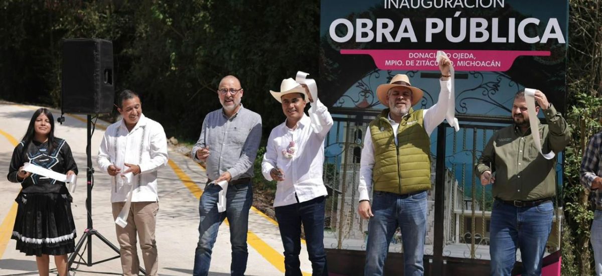 Luciernaga noticias | Inaugura Bedolla cal...