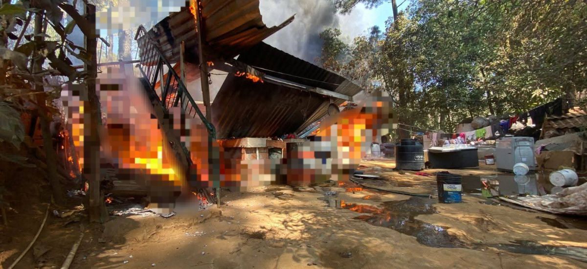 Luciernaga noticias | Incendio arrasa con...