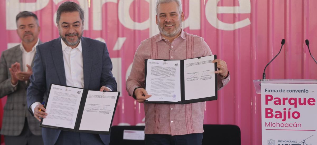 Luciernaga noticias | Firma Bedolla conven...