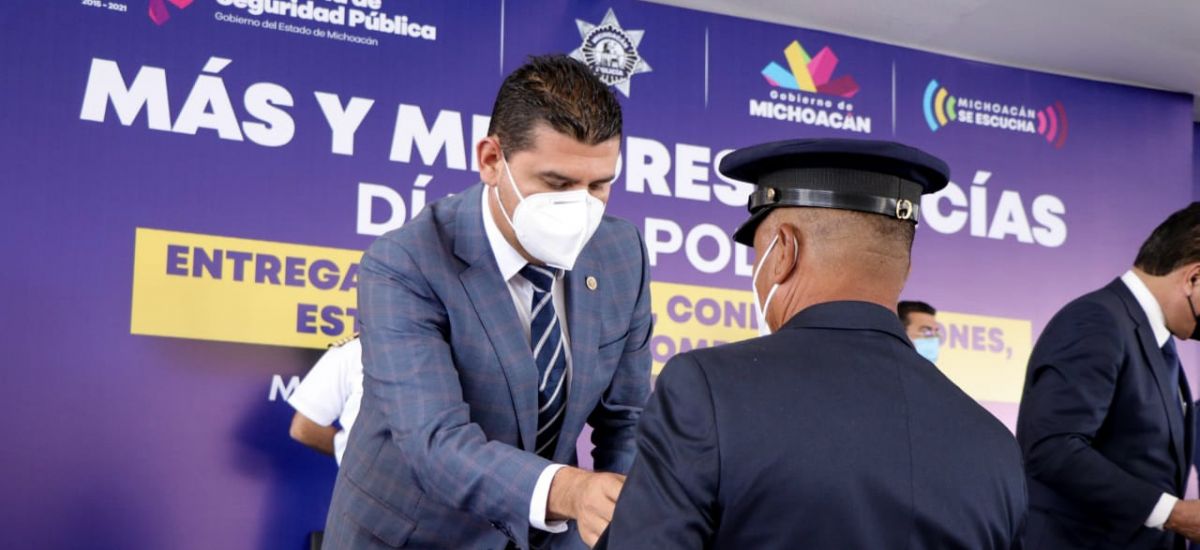 Reconoce Octavio Ocampo elementos de la Policía...