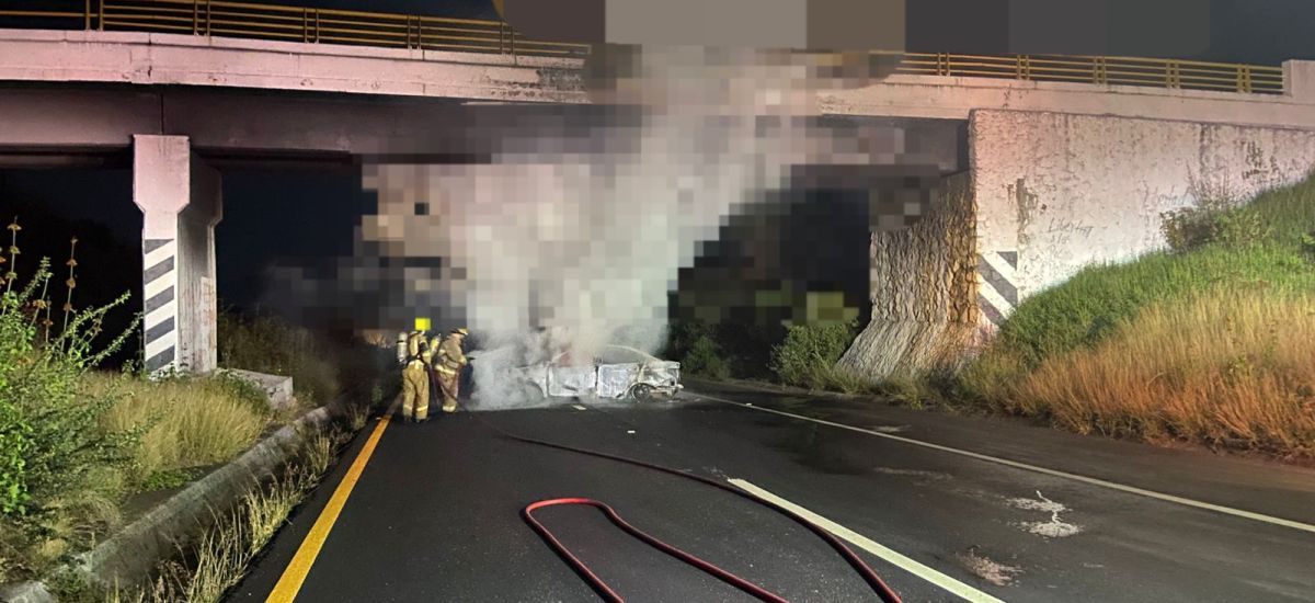 Luciernaga noticias | Qu3ma de unidad vehi...